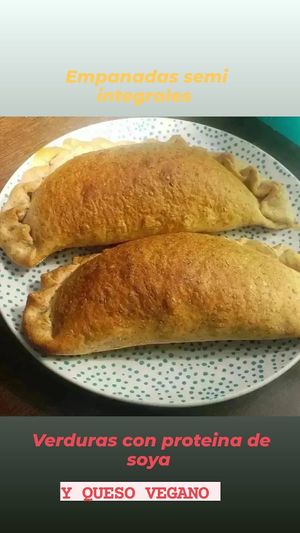 Empanadas veganas at Matargashti in Villarrica