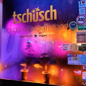 All colours are beautiful! This is a queer-friendly space. Nazis and cops - fuck off! at tschüüüsch - plantpowered futurefood in Berlin