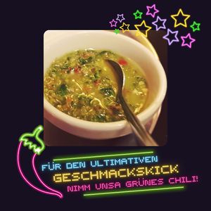 spicyyyy love! at tschüüüsch - plantpowered futurefood in Berlin