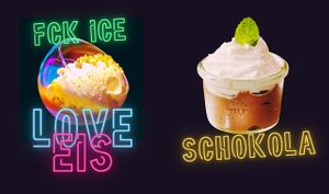 Our lovely mini-desserts! 100% PLNTBSD! at tschüüüsch - Vriends & Cosy Comfort Food in Berlin