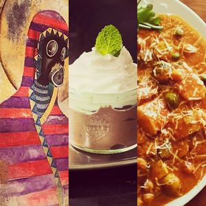 tschüsch is a political place with art, cosy feeling & much delicious food! =) at tschüüüsch - plantpowered futurefood in Berlin