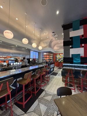 ordering counter   at Universal Studios - Bread Box Handcrafted Sandwiches in Orlando