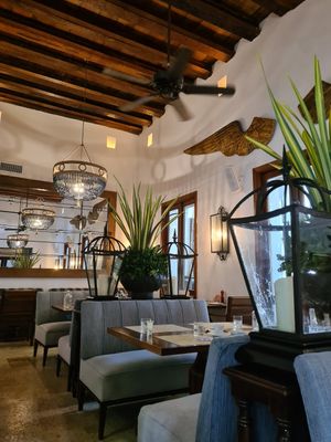 the restaurant at Alma in Cartagena