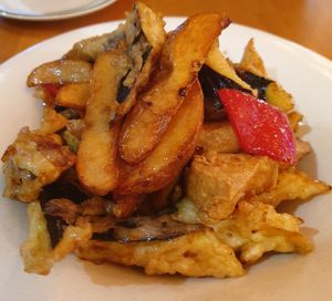 fried tofu and three things at ALT.a - Dosan in Seoul