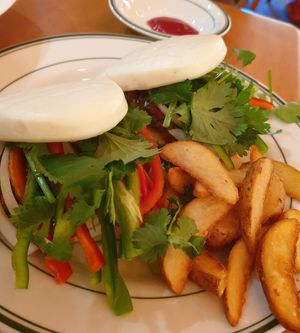 bao burger at ALT.a - Dosan in Seoul