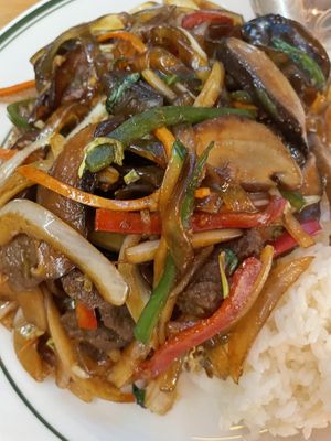 Bulgogi Japchae  at ALT.a - Dosan in Seoul