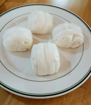 Steamed buns 꽃빵 at ALT.a - Dosan in Seoul