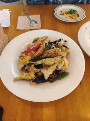 Spicy tofu at ALT.a - Dosan in Seoul