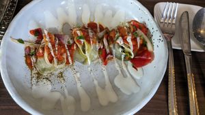 Vega Mantu at Saffraan Restaurant Eindhoven in Eindhoven