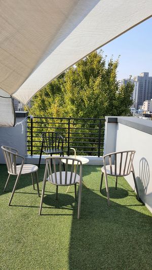 4th floor rooftop - seating 1 at MEPLACE - 미플레이스 in Seoul