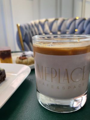 Signature latte vegan  at MEPLACE - 미플레이스 in Seoul