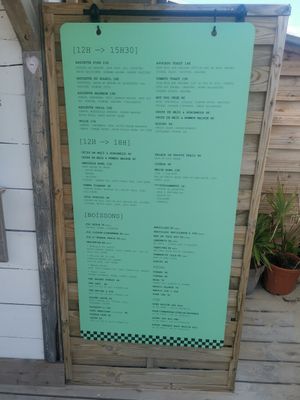  at Rainbow Café in Lacanau