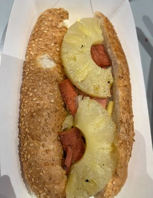 Hawaiian dog    at 5 Dogs in Fortitude Valley