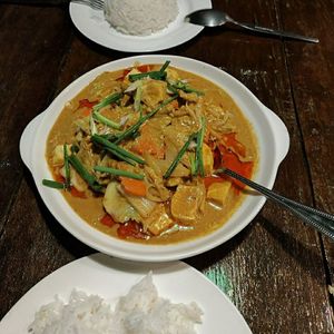 Panang Curry, 160 thb at Wooden Hut in Koh Kut