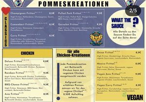 Pommeskreationen at Fry High - First Class Fritten in Bremerhaven