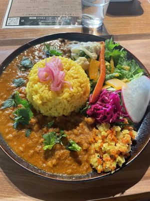 Curry  at Soil Tables in Kamakura