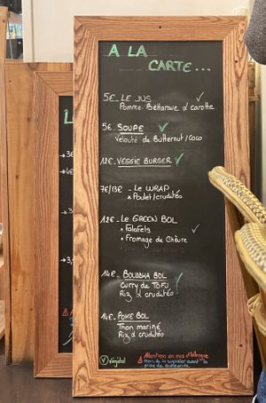 Carta del día   at Ma Pause Bio in Narbonne