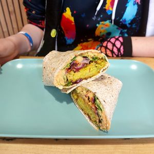Rainbow Wrap at Daily Bowl in Exeter