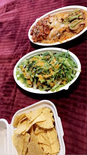 Takeout was amazing! Jerk taco bowl and holistic baae bowl. #Veganuary at Heal Mpls - Herbs Eats All Love in Minneapolis