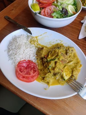 Tofu estilo El árbol at El Arbol in Santiago