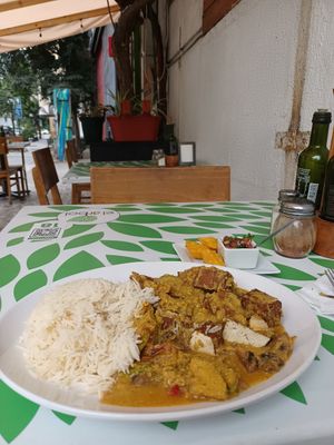 Tofu estilo el árbol at El Arbol in Santiago