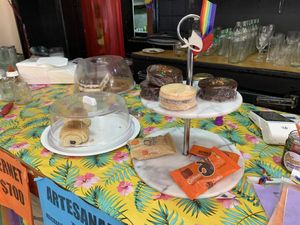 The remaining sweets when you go eat at 2pm 😅  at La Vegana in Buenos Aires