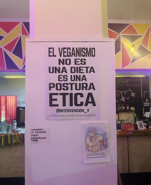   at La Vegana in Buenos Aires