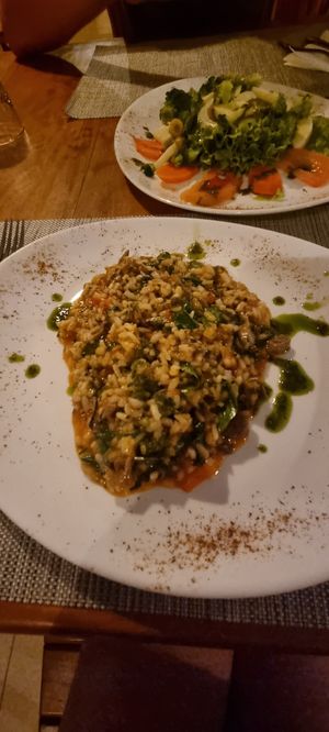 Risotto  at Hotel Recanto da Serra in Ouro Preto