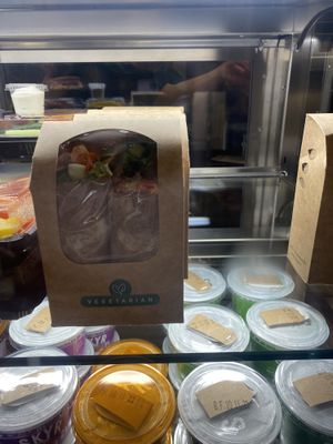 Veggie Wrap (may be vegetarian vs. vegan)  at Kaffi Kvika in Myvatn