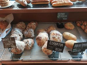  at School Bus Coffee Bakers in Kyoto