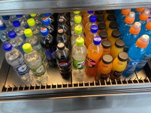 Drinks  at Lava Restaurant in Grindavik