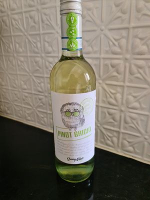 Pinot grigio at Vegan Drinks Co in Melbourne
