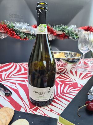 Prosecco at Vegan Drinks Co in Melbourne