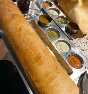 Masala dosa  at Crispy Dosa in Windsor