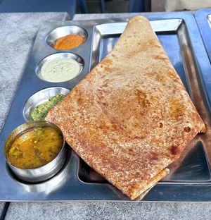 Oh goodness. This needs no introduction but if it does, this is Mysore Masala Dosa.  at Crispy Dosa in Windsor