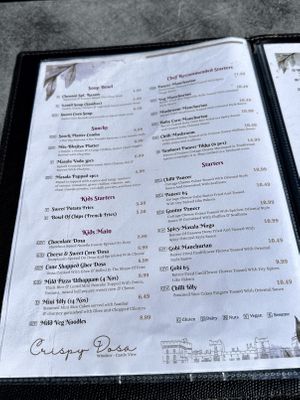 Dosa heaven, really...  at Crispy Dosa in Windsor