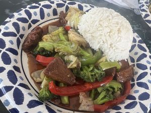   at Lotus Vegan Restaurant in Pinellas Park