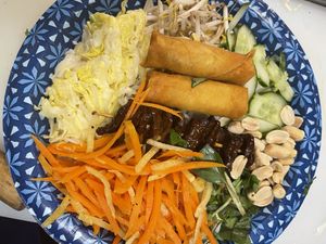 BBQ Vermicelli   at Lotus Vegan Restaurant in Pinellas Park