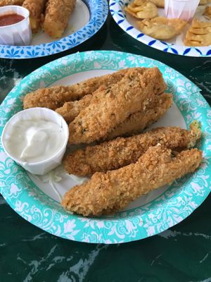 Vegan wings appetizer at Lotus Vegan Restaurant in Pinellas Park