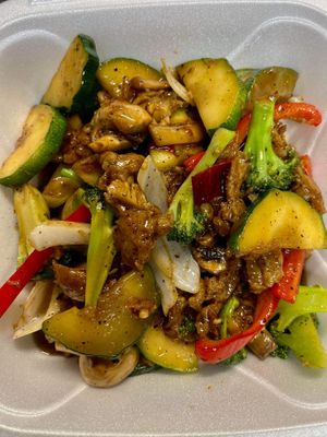 Vegan Ginger Soy Protein   at Lotus Vegan Restaurant in Pinellas Park