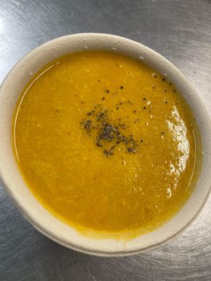 Golden Soup (Gluten Free)  at Lotus Vegan Restaurant in Pinellas Park