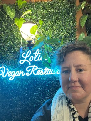 Awesome place!  at Lotus Vegan Restaurant in Pinellas Park
