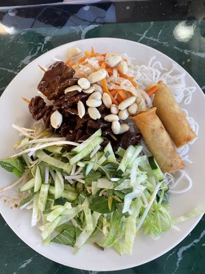 Barbecue vermicelli   at Lotus Vegan Restaurant in Pinellas Park