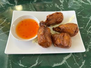 Drumsticks at Lotus Vegan Restaurant in Pinellas Park