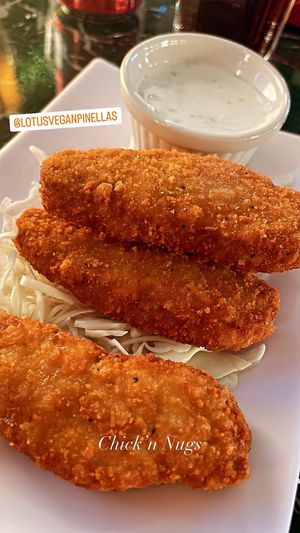   at Lotus Vegan Restaurant in Pinellas Park