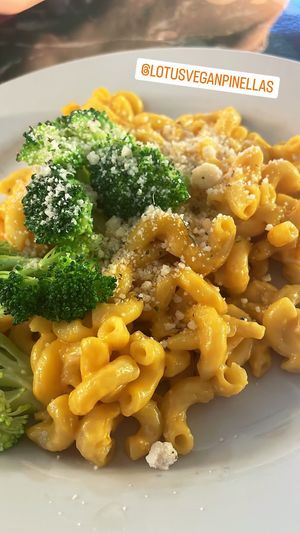 Mac & Cheese  at Lotus Vegan Restaurant in Pinellas Park