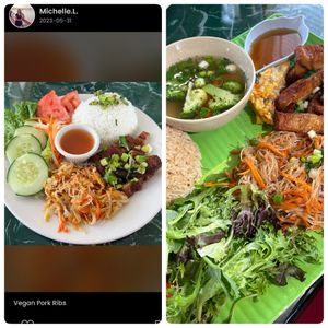   at Lotus Vegan Restaurant in Pinellas Park