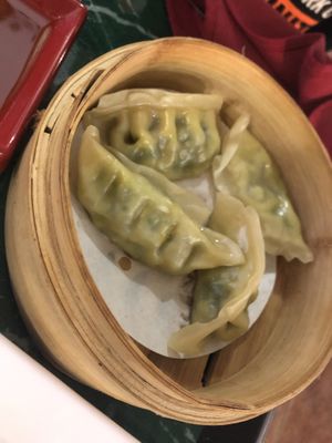 Steamed vegetable dumpling   at Lotus Vegan Restaurant in Pinellas Park