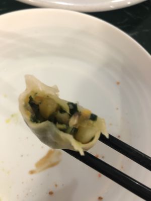 Steamed vegetable dumpling   at Lotus Vegan Restaurant in Pinellas Park