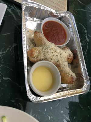 Garlic knots   at Lotus Vegan Restaurant in Pinellas Park